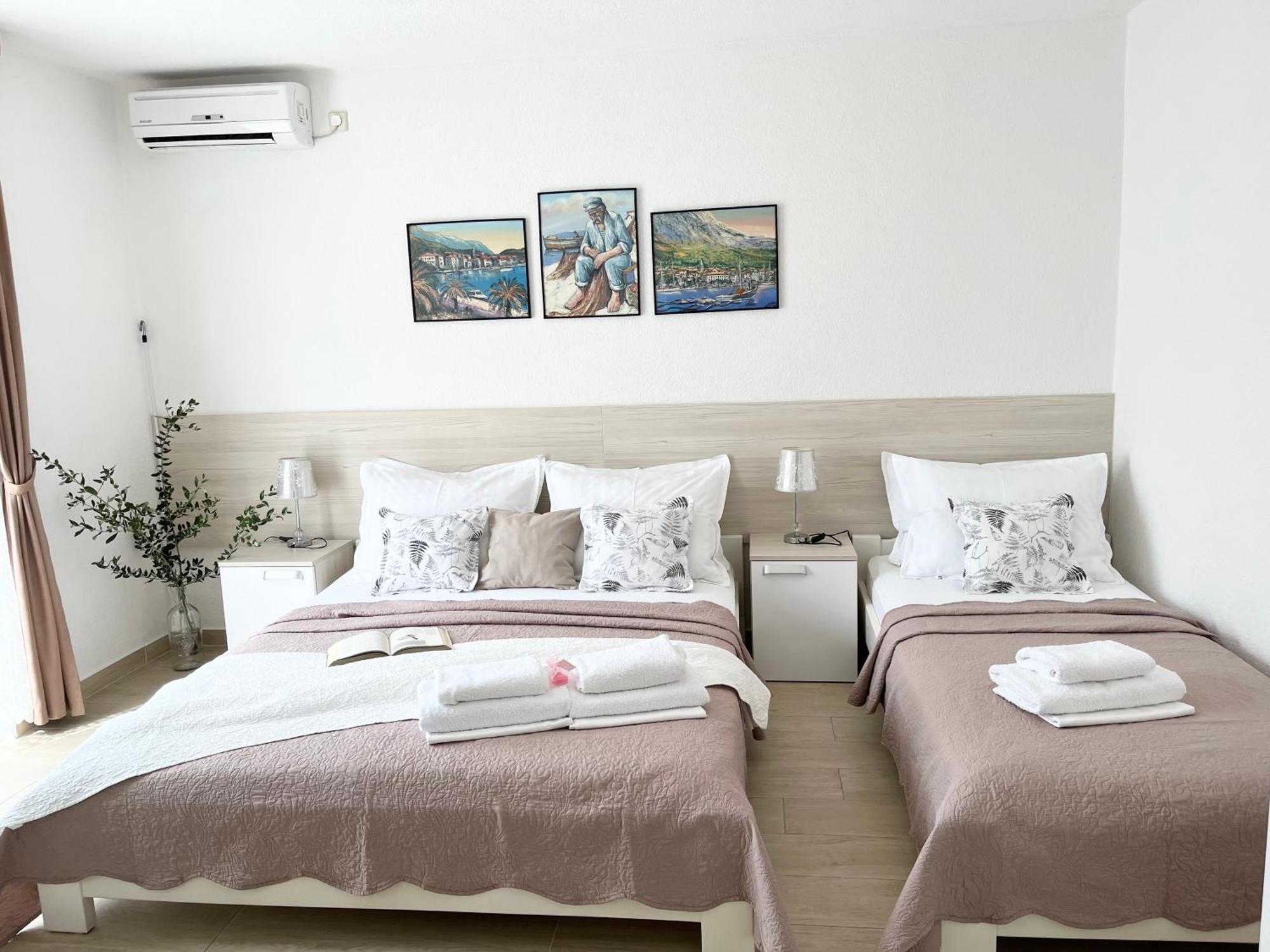Apartments Irma Baška Voda Exterior foto